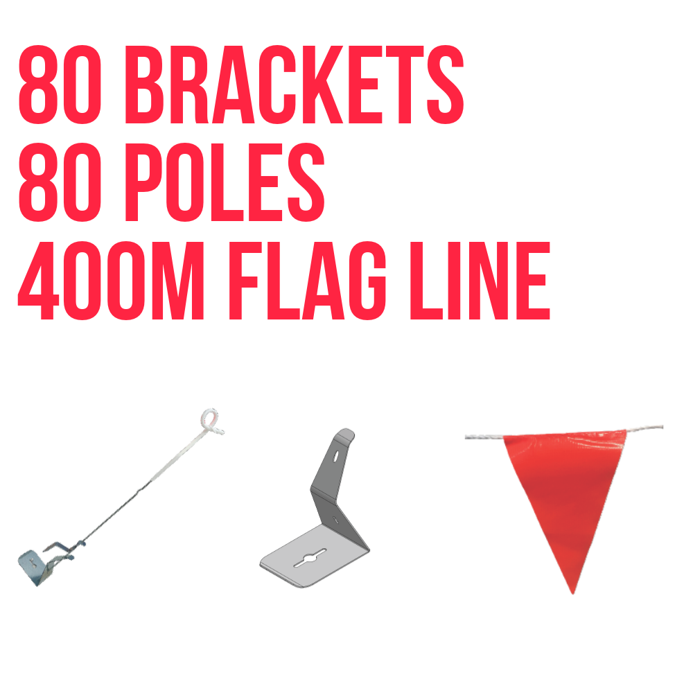 400m Edge Flag Kit